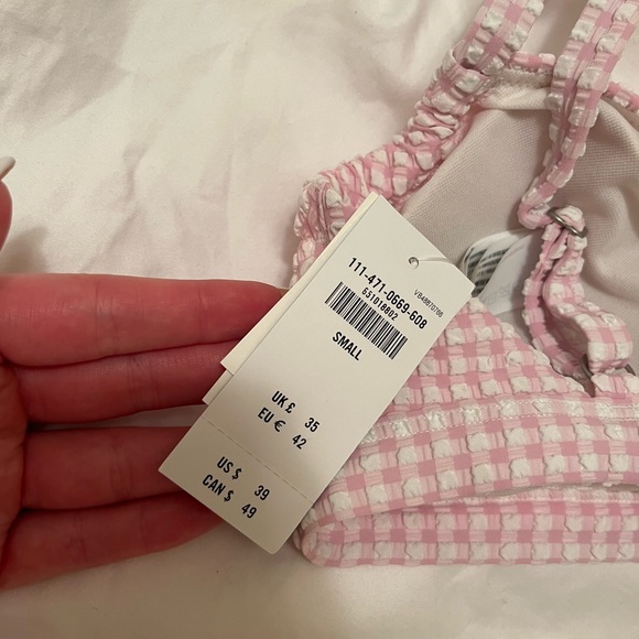 BNWT - Abercrombie & Fitch Bikini Top Size S✨ - Picture 3 of 4